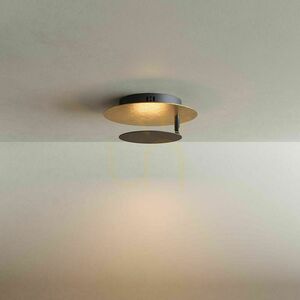 Plafond s.luce Plate LED rund gyllene 60 cm metall 3000 K dimbar 13 Plafond s.luce Plate LED rund gyllene 60 cm metall 3000 K dimbar small 13