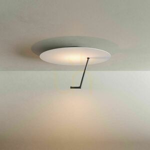 Plafond s.luce Hook LED rund vit 30 cm 3000K 18W dimbar metall small 12