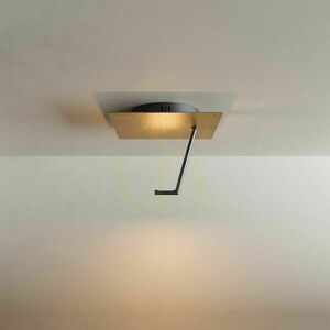 Plafond s.luce Hook LED rund vit 30 cm 3000K 18W dimbar metall small 14