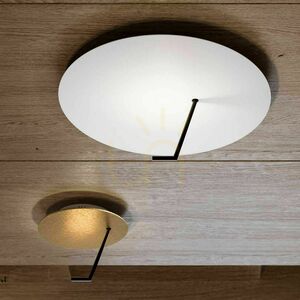 Plafond s.luce Hook LED rund vit 30 cm 3000K 18W dimbar metall small 3