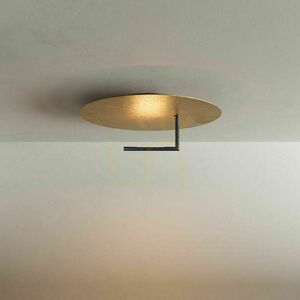 Plafond s.luce Edge LED 60 cm rund metall gyllene dimbar 3000 K small 9