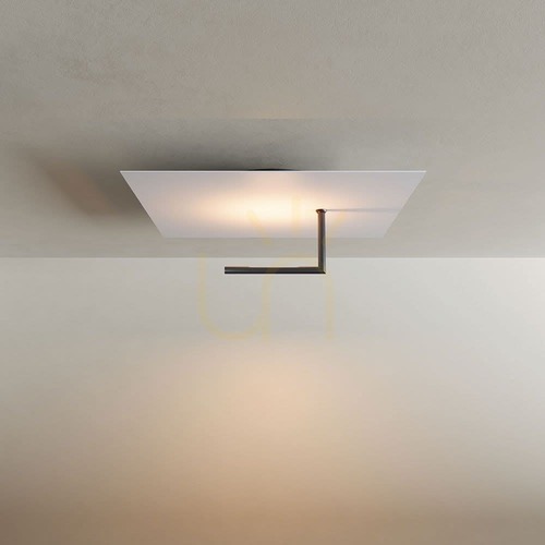 Kontrollera Plafond s.luce Edge LED rund vit metall 45 cm dimbar 3000 K