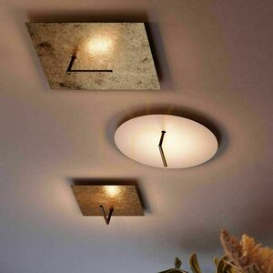 Plafond s.luce Edge LED rund vit 60 cm 18 W dimbar 3000 K металл small 0
