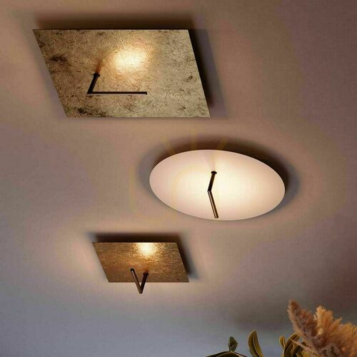 Kontrollera Plafond s.luce Edge LED vit rund 30 cm 18W dimbar 3000K metall