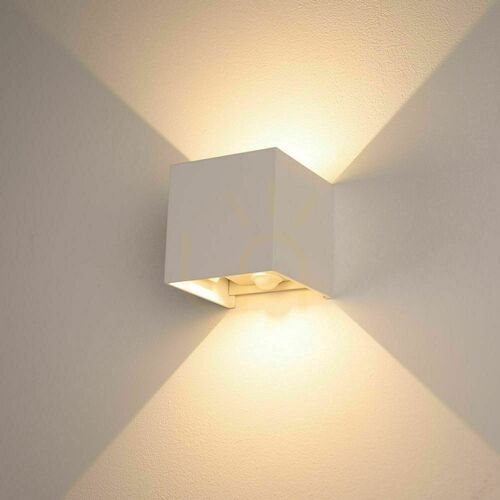 Kontrollera Vägglampa s.luce Ixa LED rörelsesensor krom 10 cm IP44