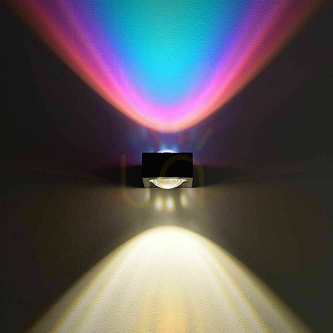 Förhandsvisning Vägglampa s.luce Beam X svart rektangulär metall G9 12 cm Vägglampa s.luce Beam X svart rektangulär metall G9 12 cm