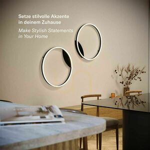 Plafond s.luce Ring LED rund silver 60 cm dimbar varmvit 3000 K 1 Plafond s.luce Ring LED rund silver 60 cm dimbar varmvit 3000 K small 1
