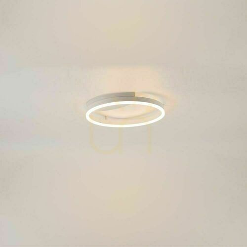 Kontrollera Plafond s.luce Ring LED vit 40 cm dimbar 3000 K rund moderna