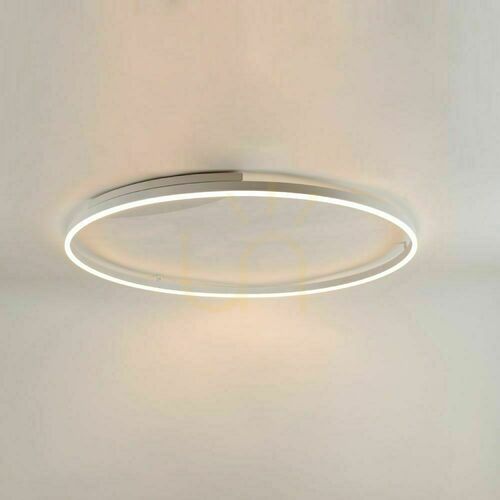 Kontrollera Plafond s.luce Ring LED Vit 100 cm rund dimbar 3000 K