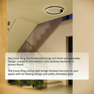 Plafond s.luce Ring LED Vit 100 cm rund dimbar 3000 K 5 Plafond s.luce Ring LED Vit 100 cm rund dimbar 3000 K small 5