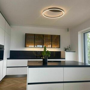 Plafond s.luce Ring LED svart 40 cm dimbar rund plafond 7 Plafond s.luce Ring LED svart 40 cm dimbar rund plafond small 7