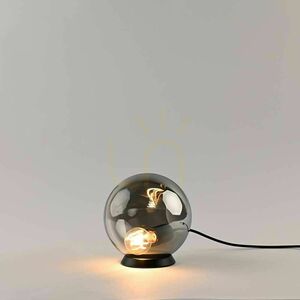 Bordslampa s.luce Orb glas rund gyllene 30 cm small 12