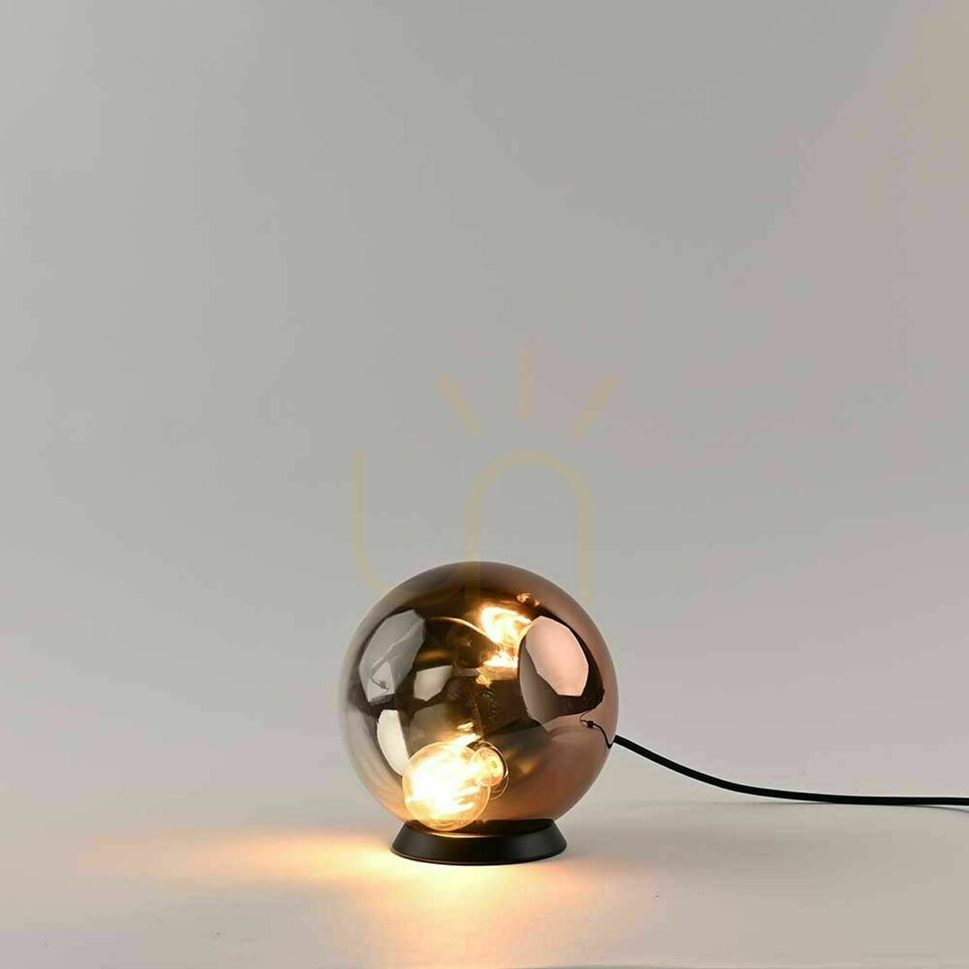 Utsikt Bordslampa s.luce Orb vit glas rund 20 cm Bordslampa s.luce Orb vit glas rund 20 cm