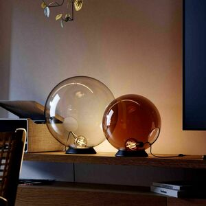 Bordslampa s.luce Orb vit glas rund 20 cm 0 Bordslampa s.luce Orb vit glas rund 20 cm small 0