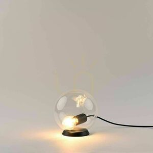 Bordslampa s.luce Orb rökig glas rund 30 cm small 8