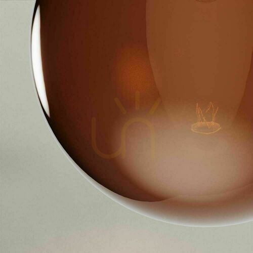 Kontrollera Bordslampa s.luce Orb koppar glas 52 cm