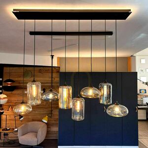 Plafond s.luce Modular Beam vit metall 120 cm rektangulär small 9