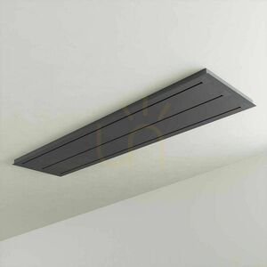 Plafond s.luce Modular vit metall rektangulär 160 cm small 13