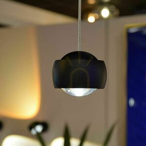 Ljuskrona s.luce Beam XL LED 24-ljus svart 80 cm rund minimalistisk small 7