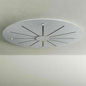 Ljuskrona s.luce Fusion XXL LED 8-ljus gyllene rund 150 cm dimbar small 10