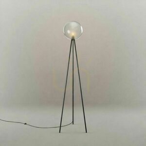 Golvlampa s.luce Orb Tripod, klart glas, 160 cm, Ø 40 cm, E27 small 8