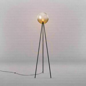 Golvlampa s.luce Orb Tripod brun glas 160 cm 12 Golvlampa s.luce Orb Tripod brun glas 160 cm small 12