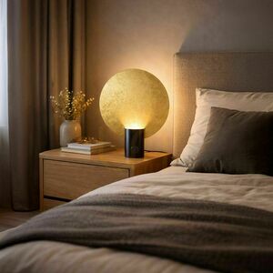 Bordslampa s.luce Cloud vit metall Ø 50 cm GU10 med vriddimmer small 4