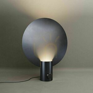 Bordslampa s.luce Cloud svart Ø 40 cm GU10 med vriddimmer small 12