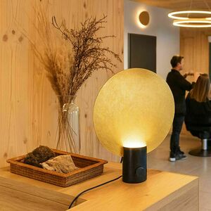 Bordslampa s.luce Cloud svart Ø 40 cm GU10 med vriddimmer small 5