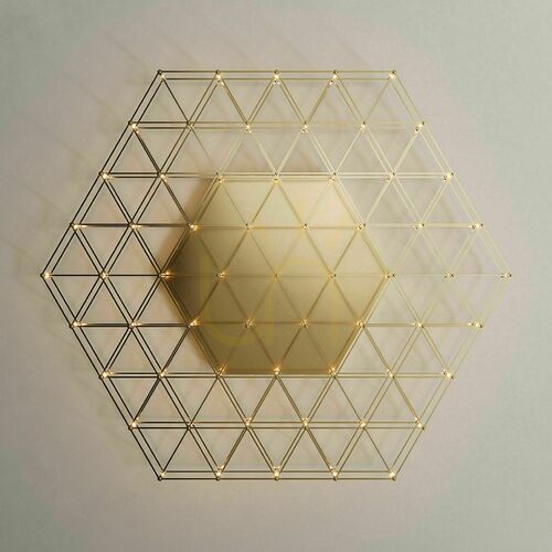 Kontrollera Plafond s.luce Atom LED 80 cm guld, dimbar, modern rund taklampa