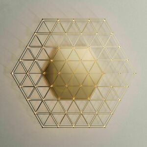 Plafond s.luce Atom LED 80 cm guld, dimbar, modern rund taklampa small 5