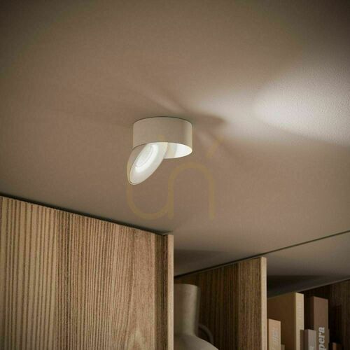 Kontrollera Riktbar LED-takspotlight s.luce Santa Neo 11W dimbar 4000K rund metall