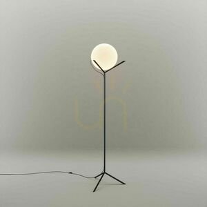 Golvlampa s.luce Orb gyllene glas 170 cm small 5