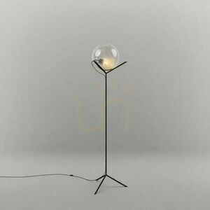 Golvlampa s.luce Orb gyllene glas 170 cm small 6