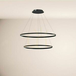 Pendellampa s.luce Ring LED 2-ljus Vit Ø100 cm Dimbar Moderna small 9