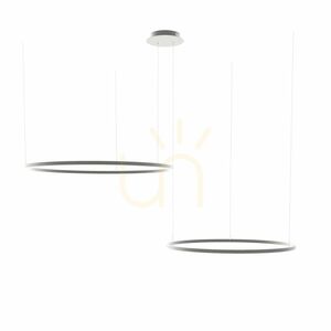 Pendellampa s.luce Ring LED guld 2 ljuspunkter 80/60 cm dimbar 13 Pendellampa s.luce Ring LED guld 2 ljuspunkter 80/60 cm dimbar small 13