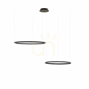 Pendellampa s.luce Ring LED guld 2 ljuspunkter 80/60 cm dimbar 14 Pendellampa s.luce Ring LED guld 2 ljuspunkter 80/60 cm dimbar small 14