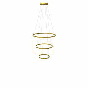 Ljuskrona s.luce Ring LED 3-ljus gyllene dimbar 120 cm 11 Ljuskrona s.luce Ring LED 3-ljus gyllene dimbar 120 cm small 11