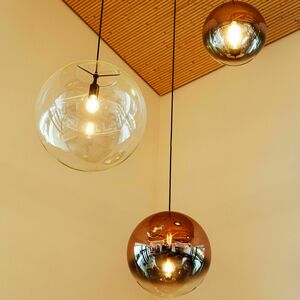 Ljuskrona s.luce Orb svart glas metall 3-armad 40 cm 6 Ljuskrona s.luce Orb svart glas metall 3-armad 40 cm small 6