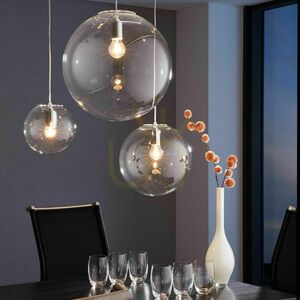 Ljuskrona s.luce Orb svart glas metall 3-armad 40 cm 0 Ljuskrona s.luce Orb svart glas metall 3-armad 40 cm small 0