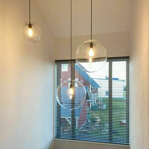 Ljuskrona s.luce Orb vit glas metall 3-ljus rund modern small 11
