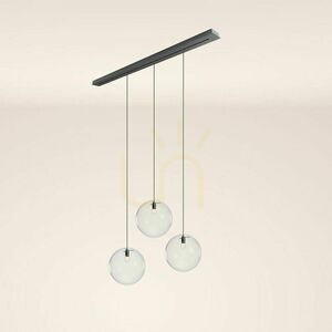 Ljuskrona s.luce Orb gyllene glas metall 3-ljus rund 40 cm 4 Ljuskrona s.luce Orb gyllene glas metall 3-ljus rund 40 cm small 4