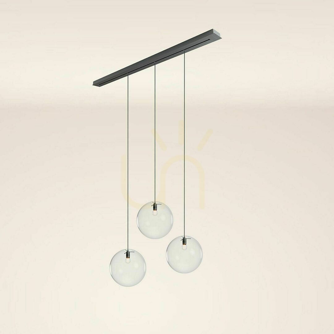 Visa Ljuskrona s.luce Orb gyllene glas metall 3-ljus rund 40 cm Ljuskrona s.luce Orb gyllene glas metall 3-ljus rund 40 cm