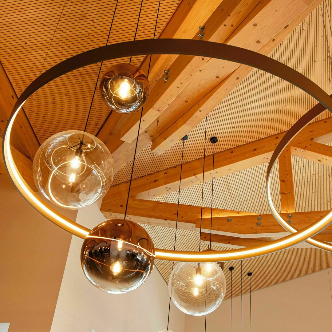 Kontrollera Ljuskrona s.luce Ring LED taklampa vit Ø120 cm dimbar varmvit Ljuskrona s.luce Ring LED taklampa vit Ø120 cm dimbar varmvit