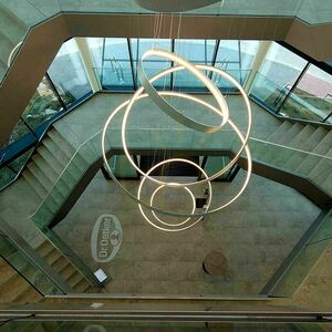 Ljuskrona s.luce Ring LED vit dimbar Ø230 cm minimalistisch modern 12 Ljuskrona s.luce Ring LED vit dimbar Ø230 cm minimalistisch modern small 12