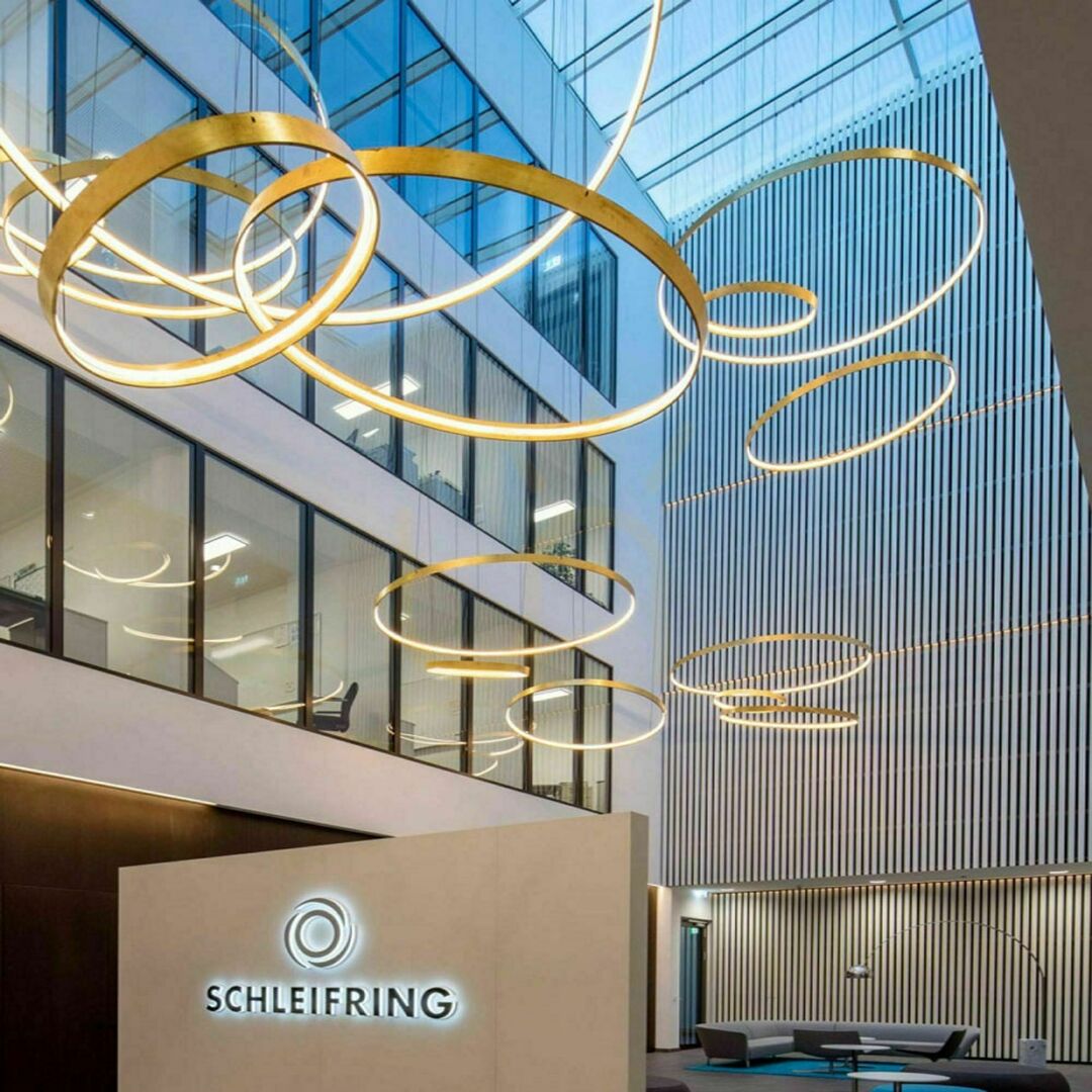 Visa Ljuskrona s.luce Ring LED Ø100 cm dimbar 4000 K modern rund Ljuskrona s.luce Ring LED Ø100 cm dimbar 4000 K modern rund