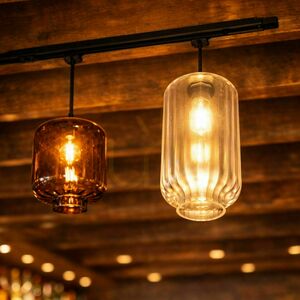 Pendellampa s.luce Velo glas brun 20 cm E27 modern 150 cm 9 Pendellampa s.luce Velo glas brun 20 cm E27 modern 150 cm small 9