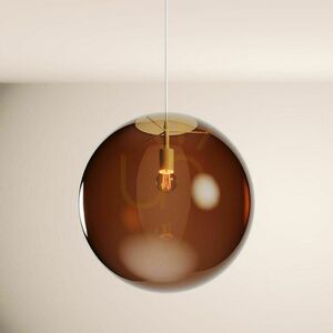 Pendellampa s.luce Orb rökig glas 50 cm E27 modern 150 cm 10 Pendellampa s.luce Orb rökig glas 50 cm E27 modern 150 cm small 10