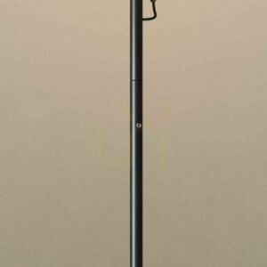 s.luce Atom svart LED-golvlampa 208 cm med touchdimmer small 1