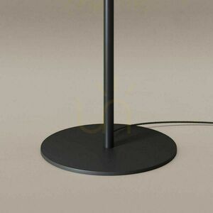 s.luce Atom svart LED-golvlampa 208 cm med touchdimmer small 2